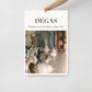 Degas Ballet Poster
