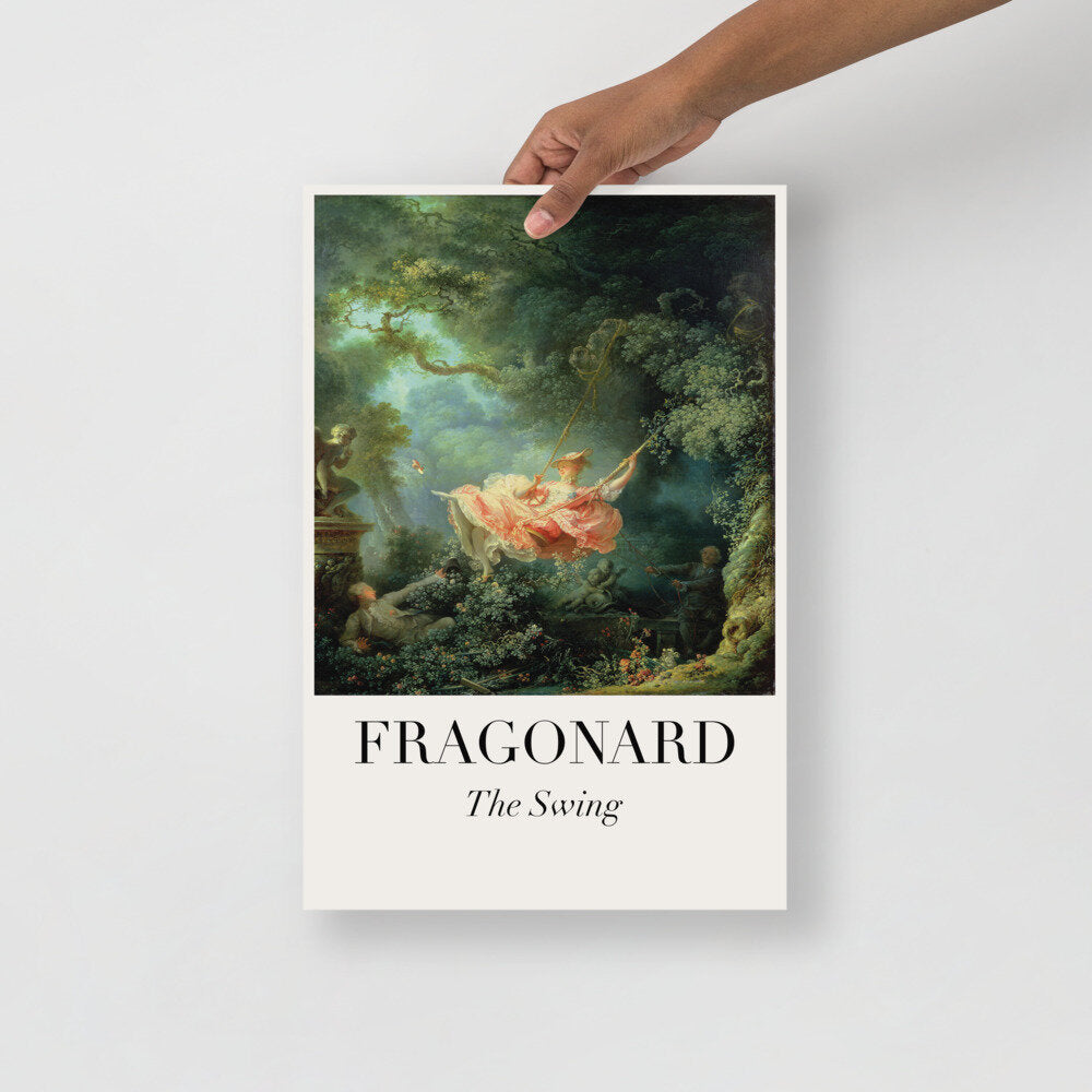 Fragonard 'The Swing' Art Poster Print
