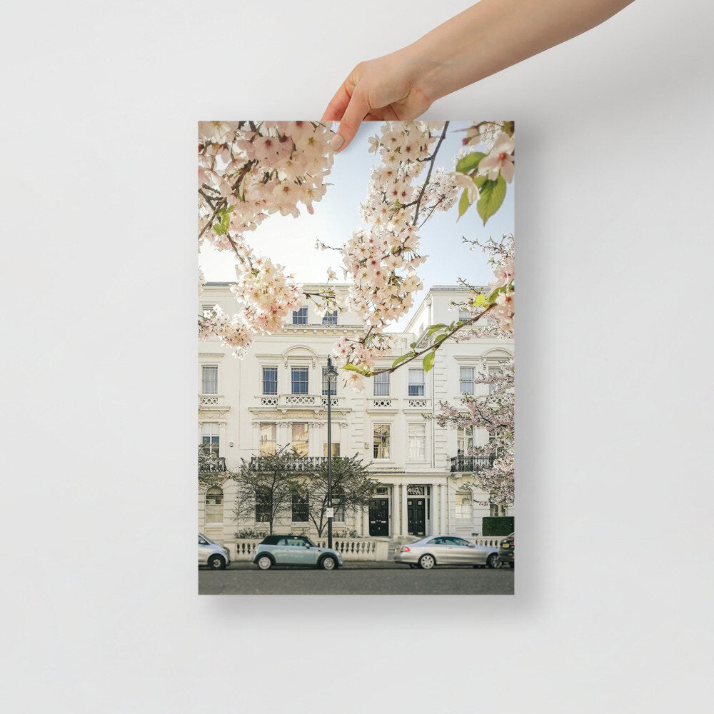 Notting Hill London Photographic Wall Poster Print