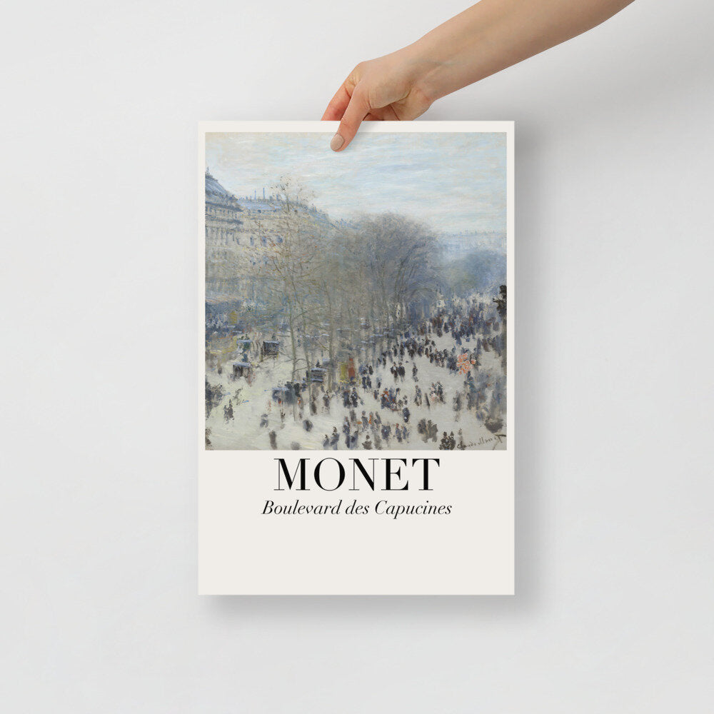 Monet Exhibition Wall Poster Print