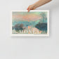 Monet Sunset Poster