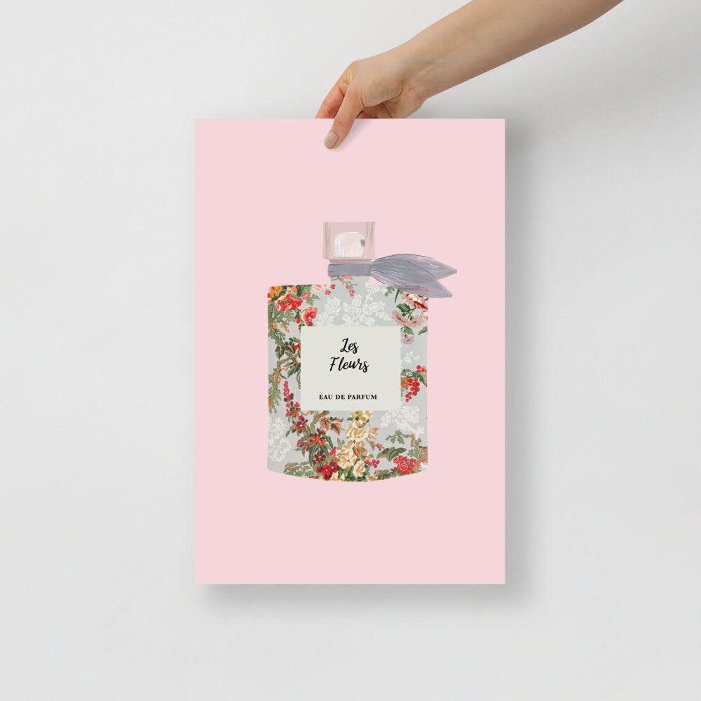 Les Fleurs Perfume Poster