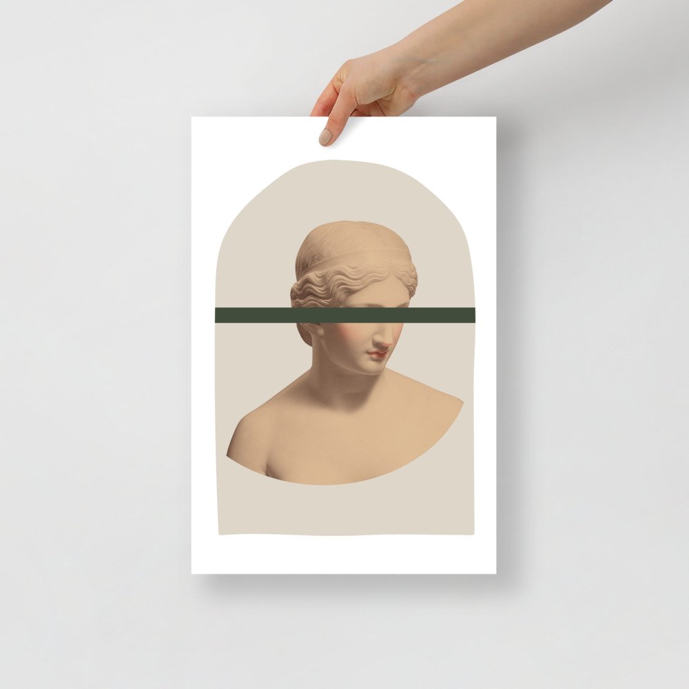 Artemis Yellow and Green Poster
