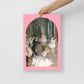 Pink Degas Wall Poster Print