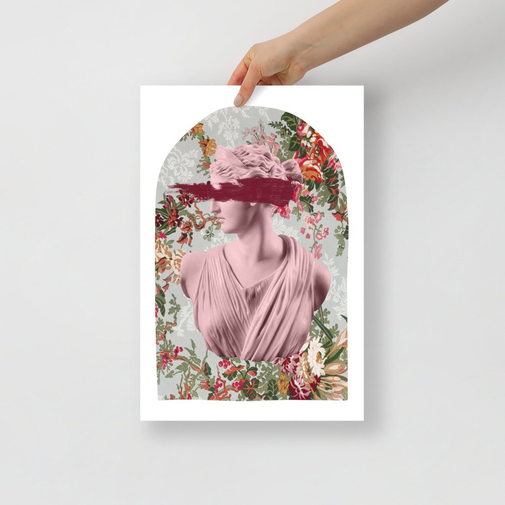 Floral Artemis Wall Poster
