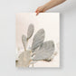 Neutral Toned Cactus Wall Poster Print