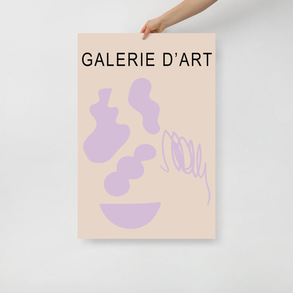 Galerie D'Art Modern Art Poster Print
