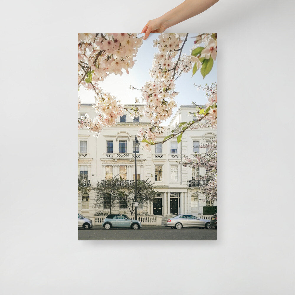 Notting Hill London Photographic Wall Poster Print