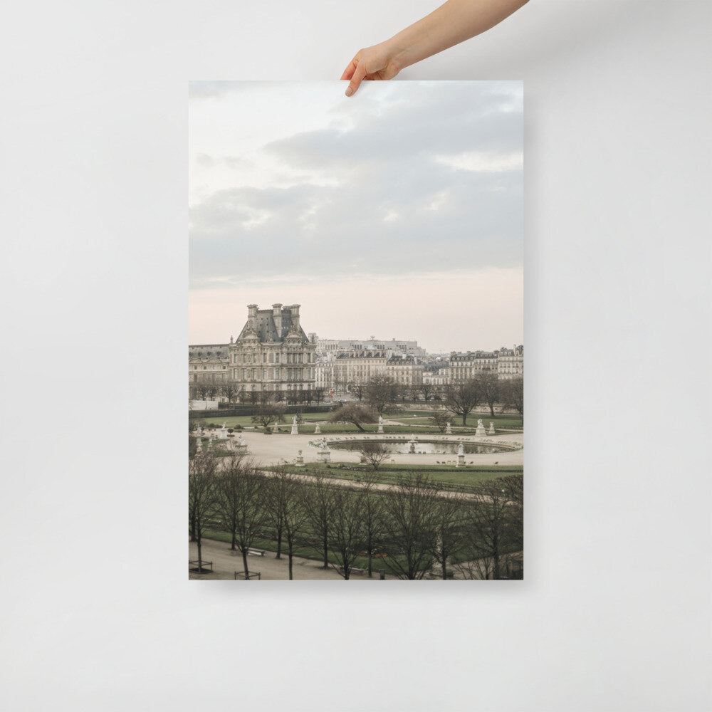 Paris Sunrise Poster