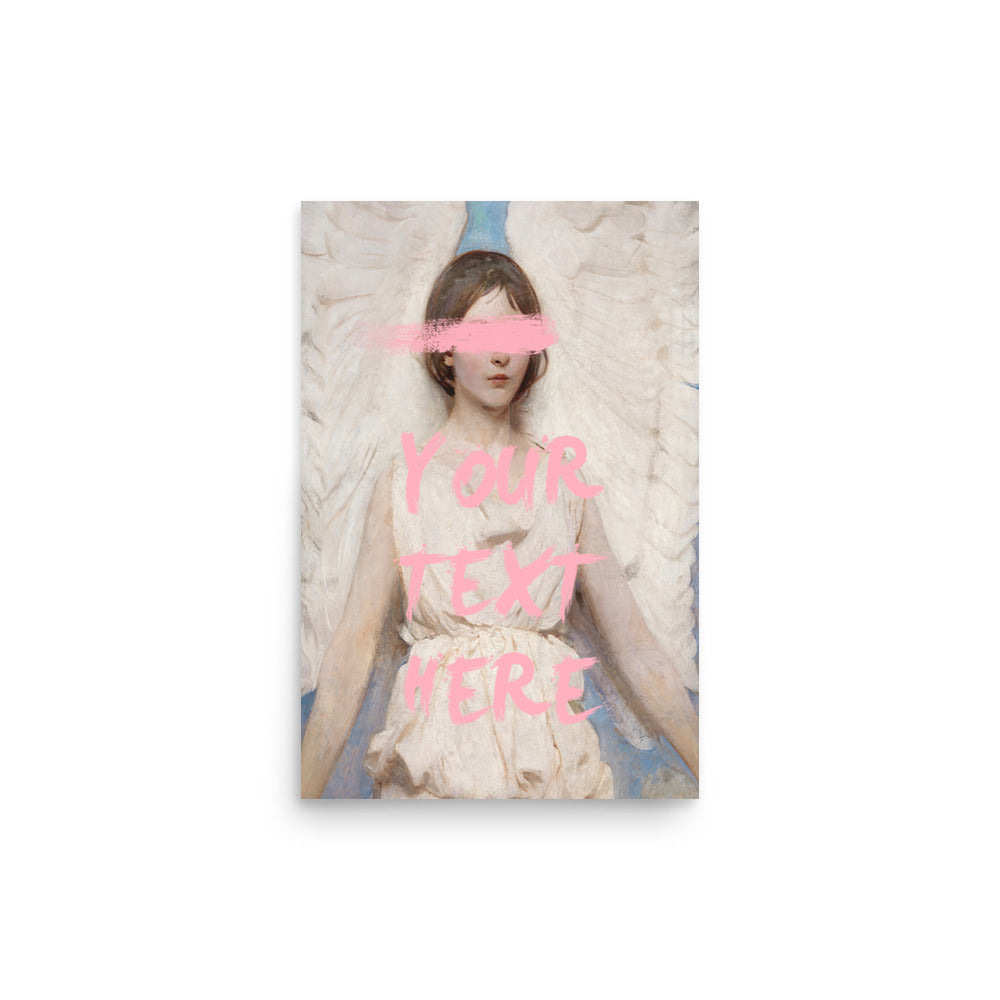 Angel Custom Quote Poster