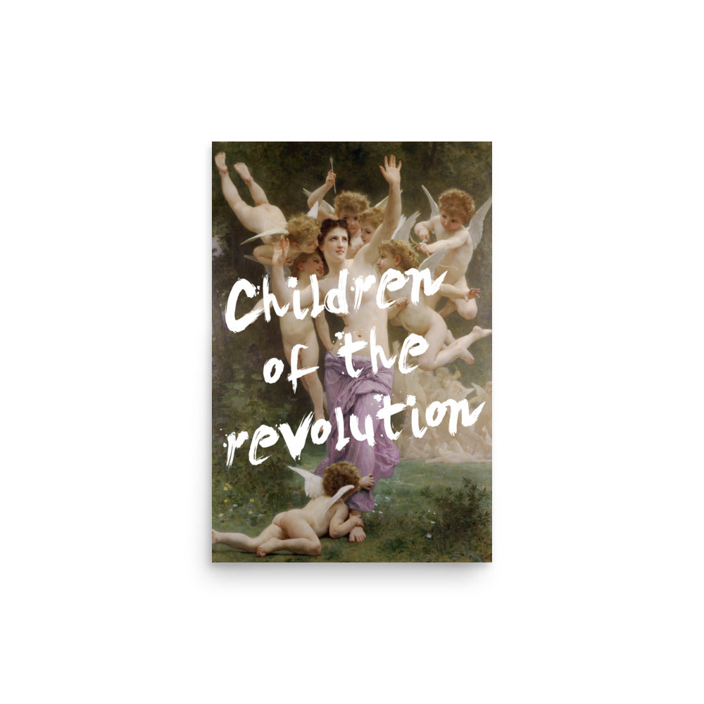 Children of the revolution altered art print