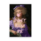 Purple Don't Rush Me Poster