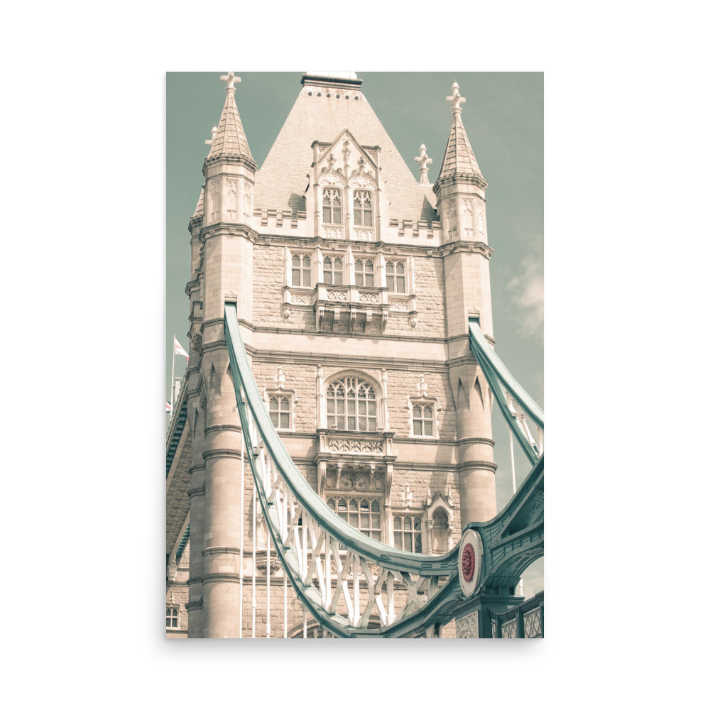 Mint Tower Bridge Poster