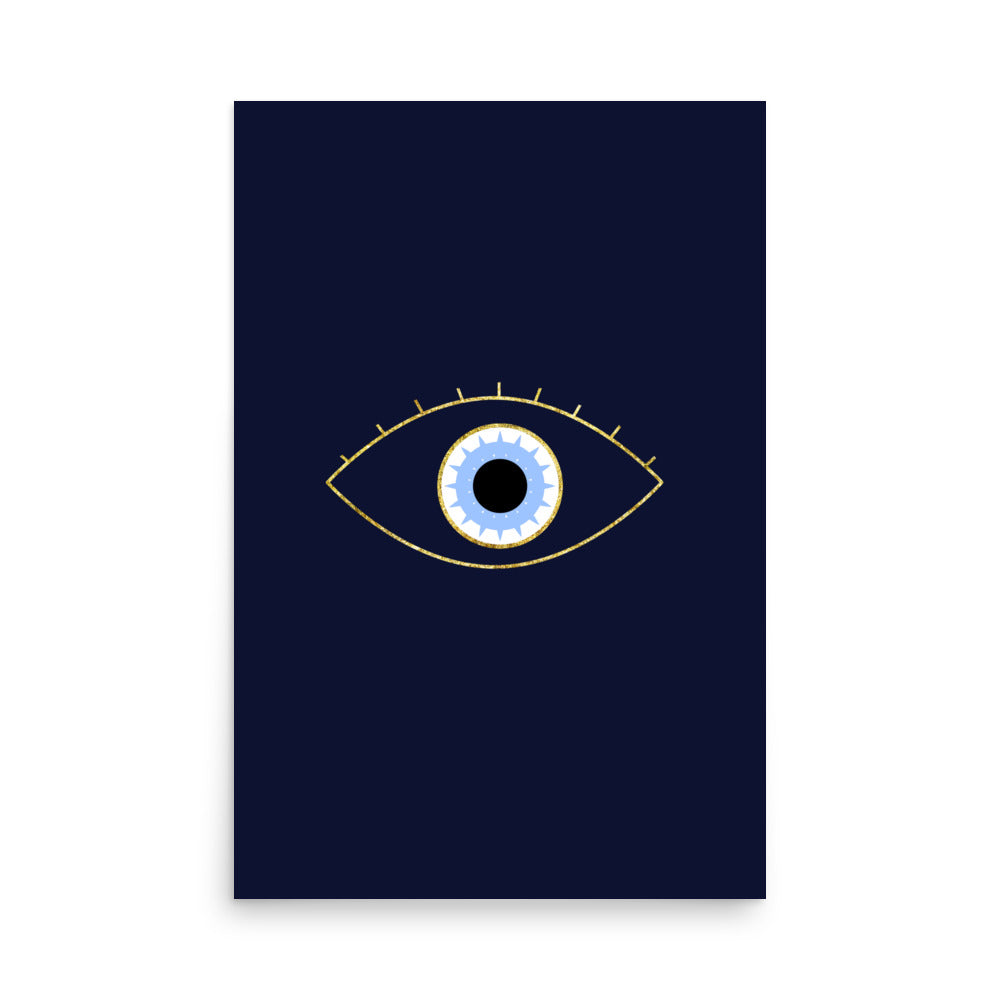 Mystic Evil Eye Poster