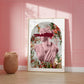 Floral Artemis Wall Poster