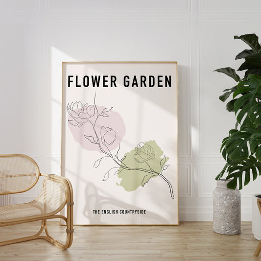 Flower Garden Poster