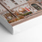 French Riviera Building Canvas - Ready to hang