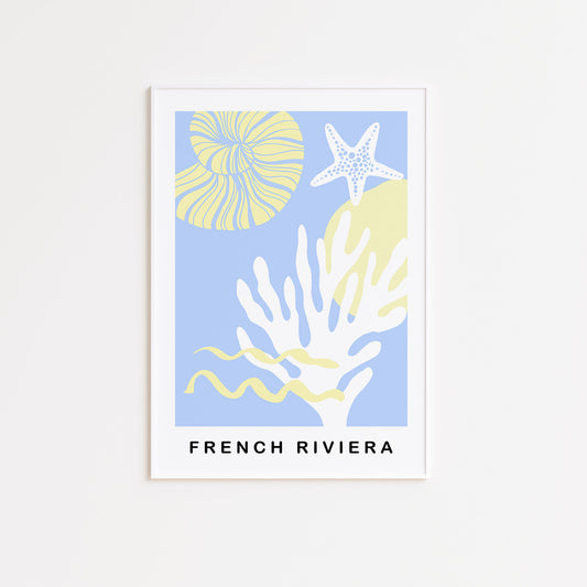 Graphic Riviera Poster