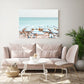 French Riviera Beach Canvas - Ready to hang