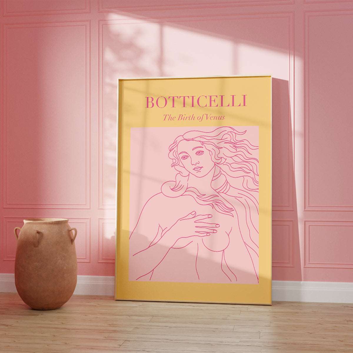 Botticelli Venus Art Poster Print