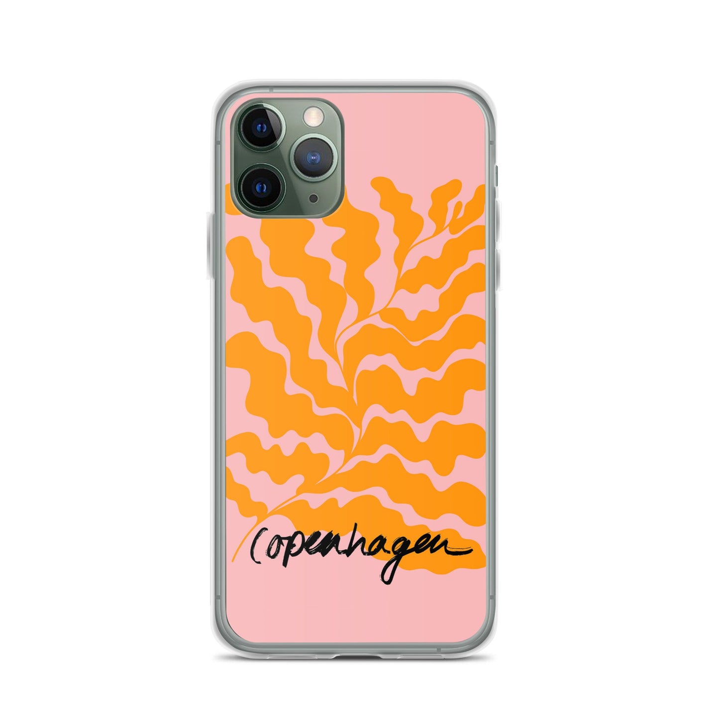 Pink and Orange Copenhagen iPhone Case