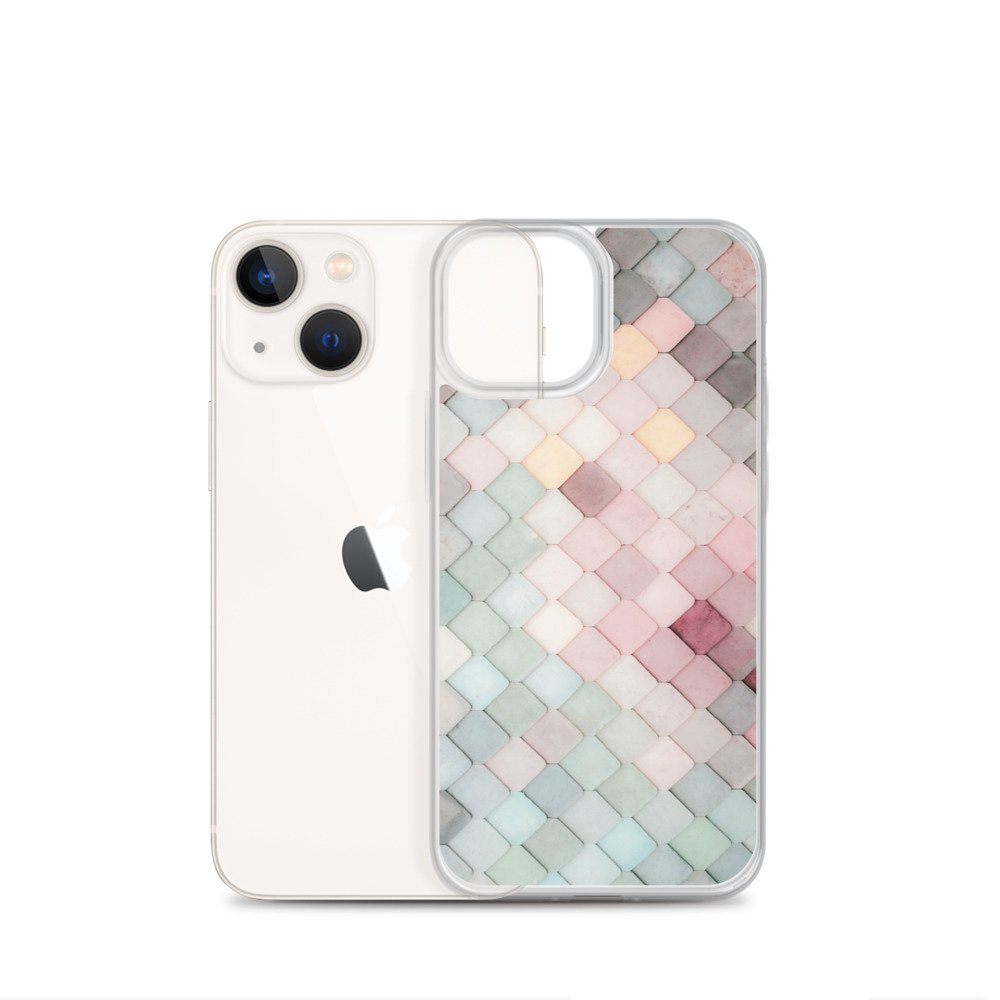 Rainbow Tiles iPhone Case