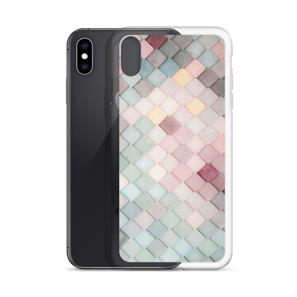 Rainbow Tiles iPhone Case