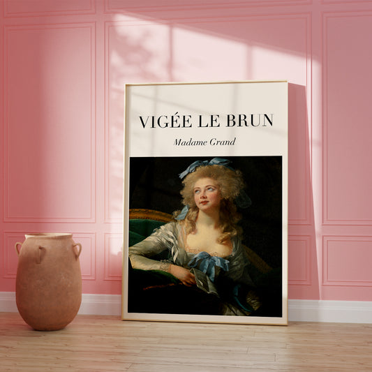 Madame Grand - Rococo Art Poster