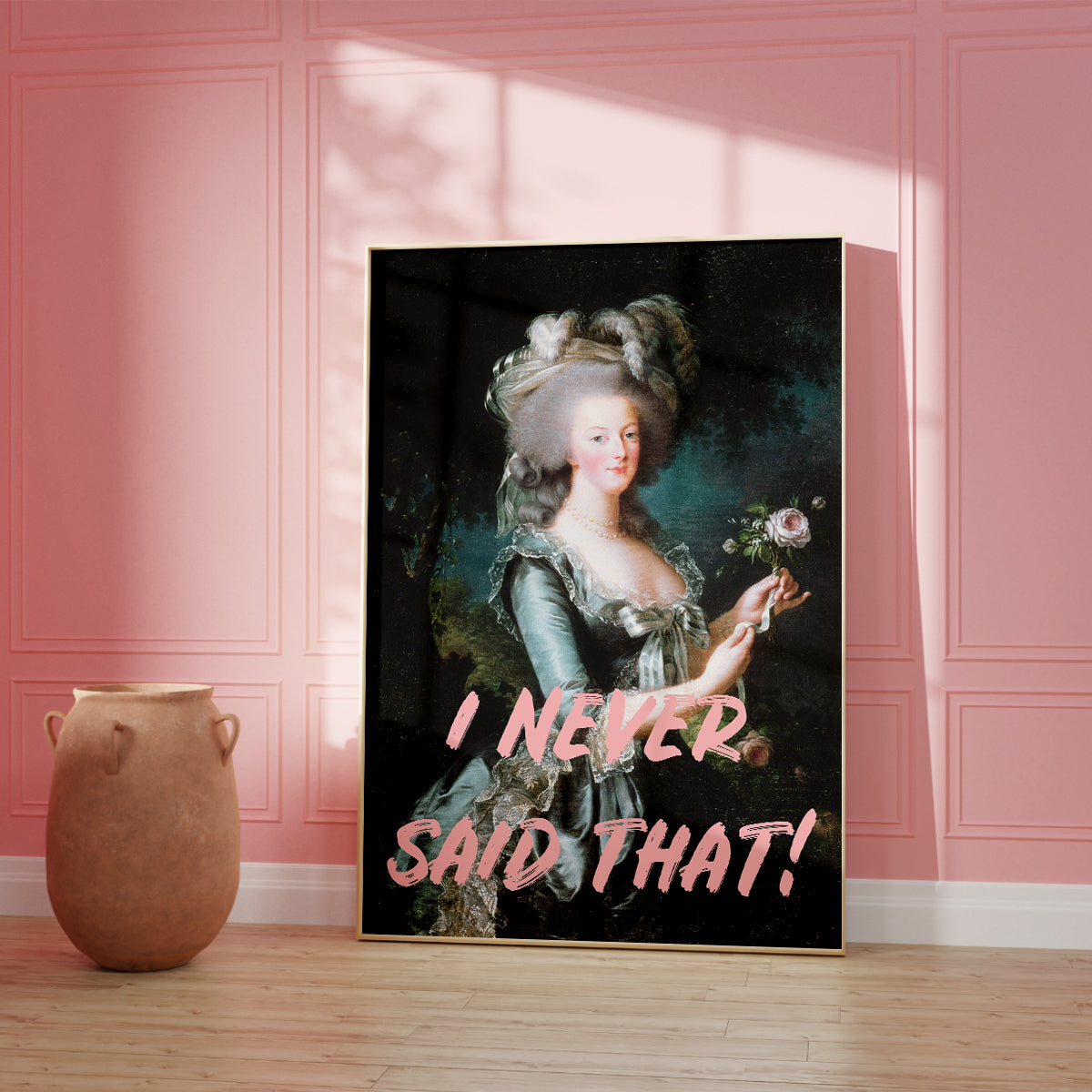Marie-Antoinette Altered Art Wall Poster