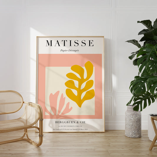 Matisse Inspired Exhibition Wall Poster Print