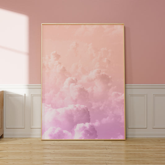 Ombre Cloud Poster
