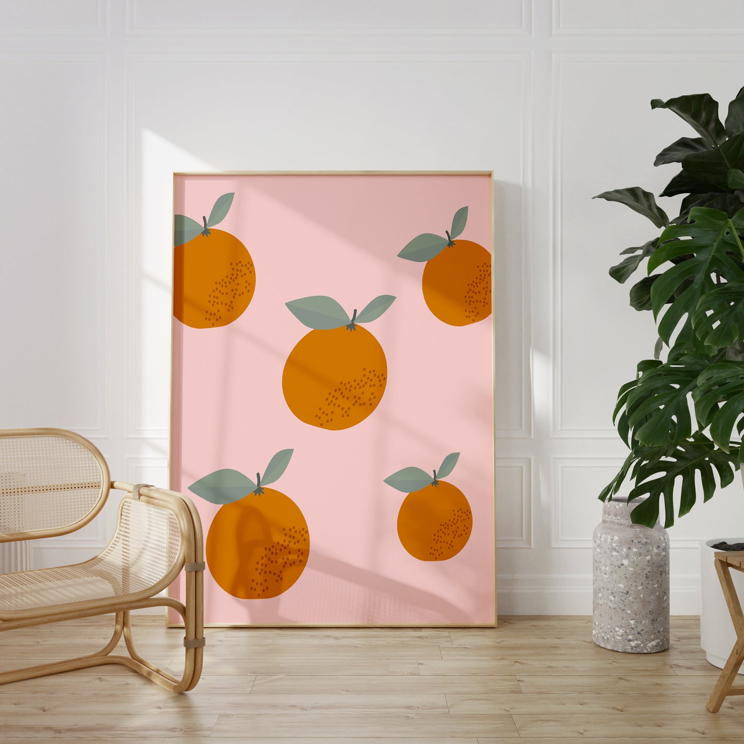 Oranges Wall Poster