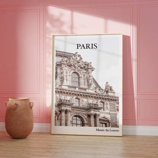 Paris Photographic Travel Wall Poster Print