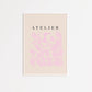 Pink and Beige Atelier Nordic Pastel Poster