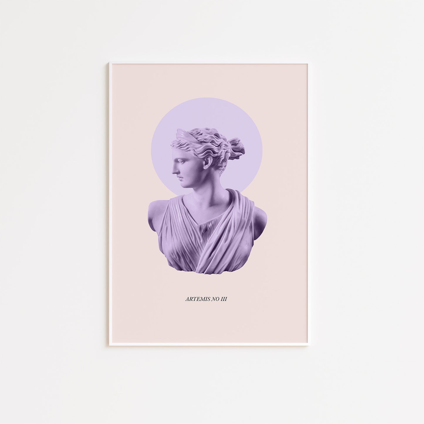 Purple Artemis Wall Poster Print