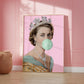 Mint Queen Elizabeth Bubble-Gum Poster