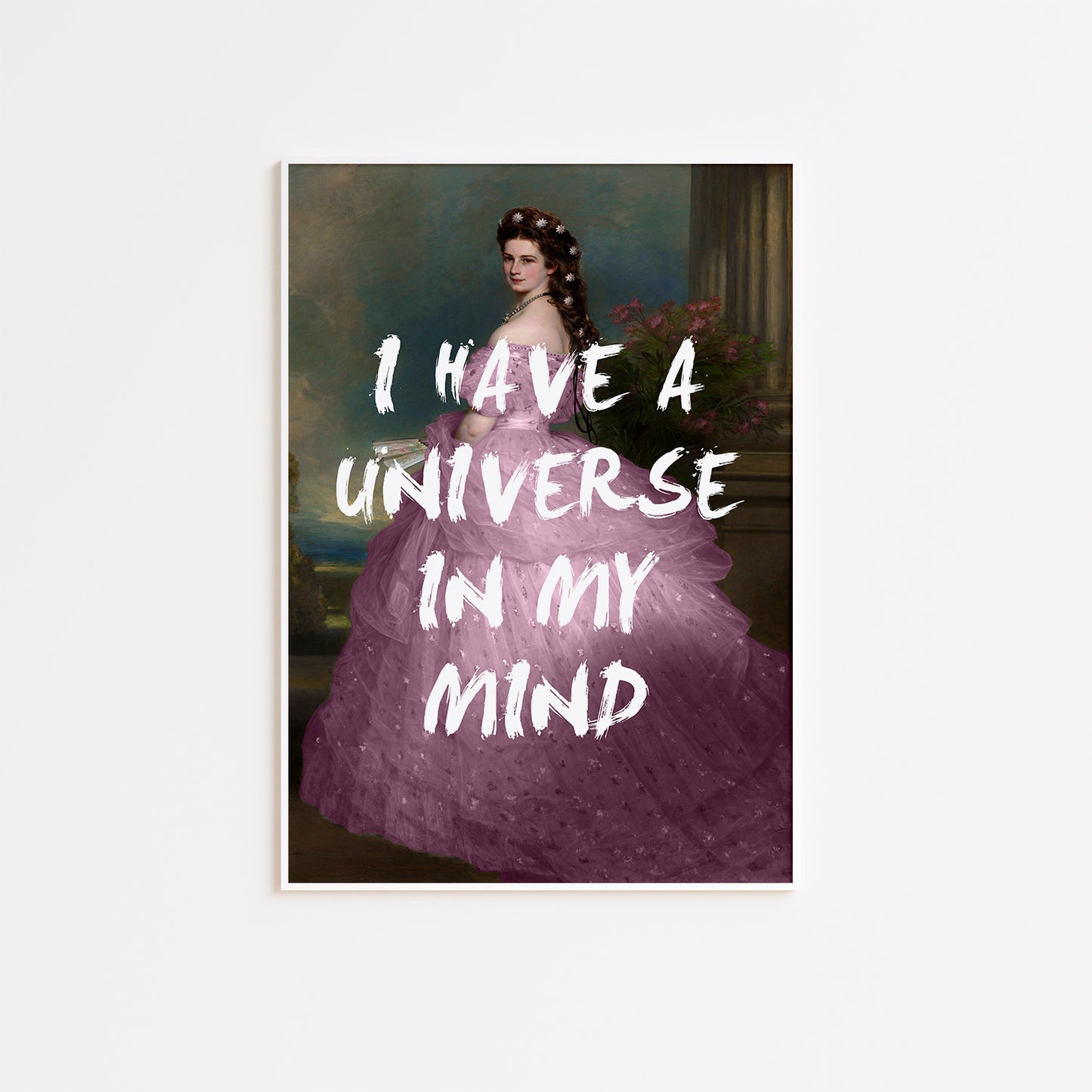 Pink Empress Elisabeth Sisi Universe Poster