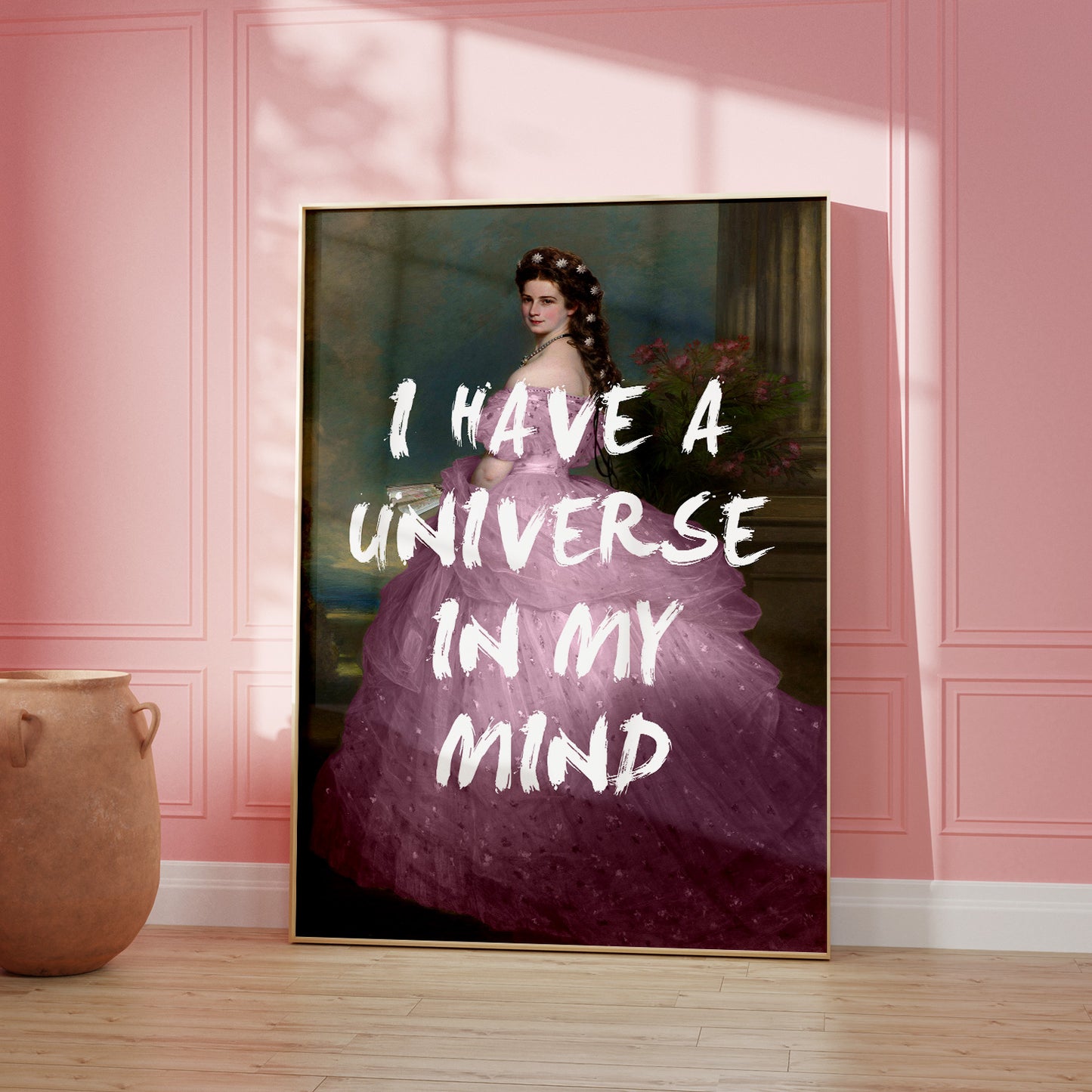 Pink Empress Elisabeth Sisi Universe Poster