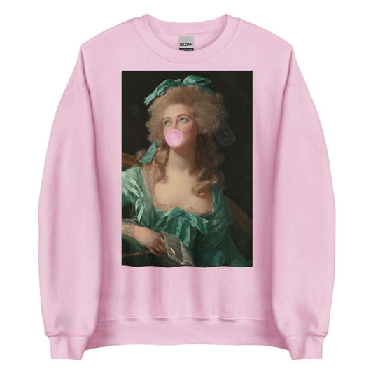 Bubble-Gum Lady Unisex Sweatshirt