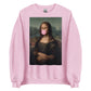 Mona Lisa Bubble-Gum Unisex Sweatshirt