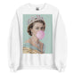 Bubble-Gum Queen Elizabeth Unisex Sweatshirt