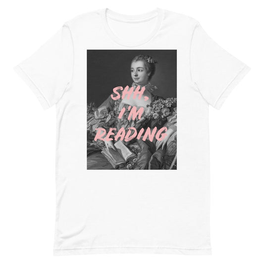 Shh I'm Reading Short-sleeve unisex t-shirt
