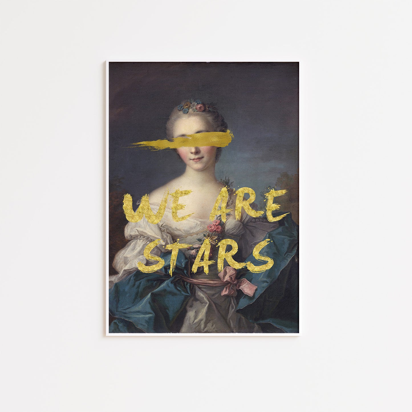 We Are Stars Altered Art Print