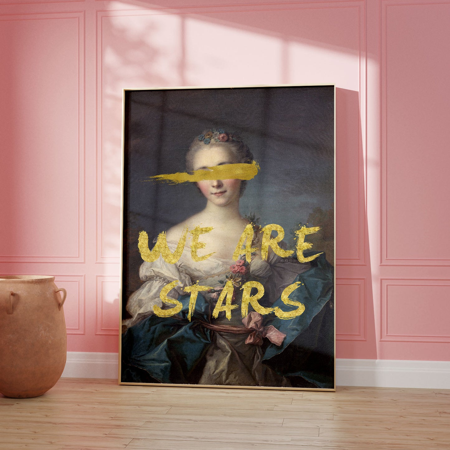 We Are Stars Altered Art Print